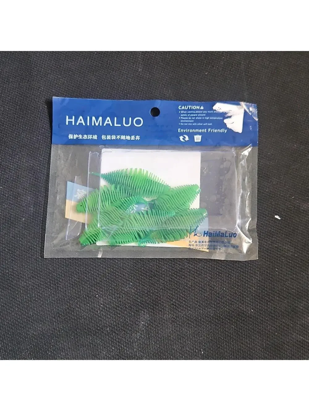 HAIMALUO Green Synthetic Plastic Aquarium Plant Decorations 6pcs 6cm